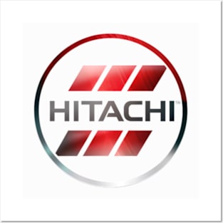 HITACHI logotype Posters and Art